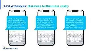 Начало работы с текстовым (SMS) маркетингом с постоянным контактом