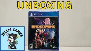 UNBOXING UnderMine (Limited Run Games #474) for PS4
