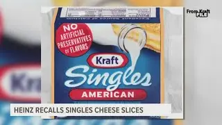 Kraft Heinz recalling batch of Singles cheese slices
