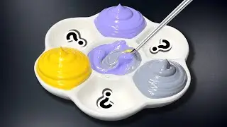 Making 4 Colors with Only 3 Colors Yellow, Lavendula and Gray | Color Master