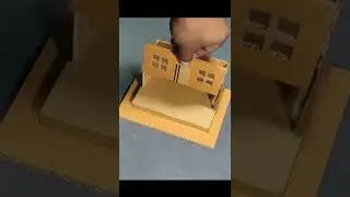 Miniature Cardboard House - 05