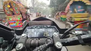 Commute with Yamaha FZS V4