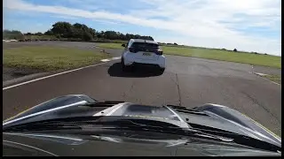Toyota GR Yaris Llandow Laps chasing a Civic and MR2