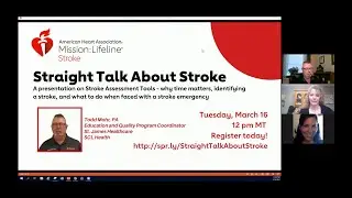 Straight Talk About Stroke - Stroke Assessment Tools
