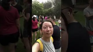 parkrun！ Running in the rain! #parkrun #sydney #morningrun #sydneylife #vlog #parkrunwithme