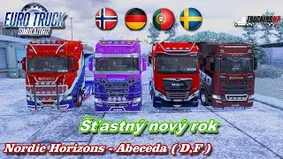 Euro truck simulator 2 -  Jazdíme Nordic Horizons - Abeceda ( B ) - Šťastný nový rok všetkým prajem