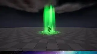 UE5 Niagara Character Spawn Effect