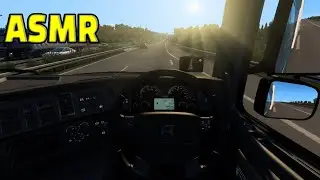 Euro Truck Simulator 2 ASMR | Driving From Hamburg To Prague