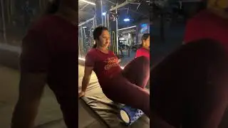 hamstring foam rolling #hamstring #fitness #fitnessmotivation