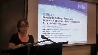 2013 LIV Annual Conference of Council - Session 2.2: Diversity in the legal profession