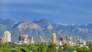 Salt Lake City #saltlakecity #utah #fyp #mountains 