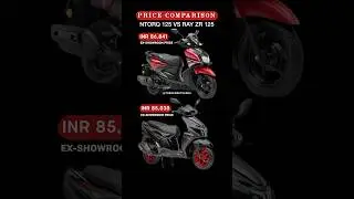 TVS Ntorq 125 vs Yamaha Ray ZR 125 #yamaharayzr125 #ntorq125