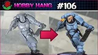 🔴Hobby Hang 106 - Painting a Space Wolf