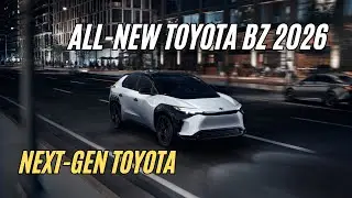 Toyota bZ 2026 &ndash; New Electric SUV with 338 HP & NACS Charging #newtrend #carreview #newcar