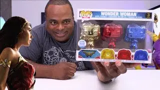 OMG! Wonder Woman...CHROME! [Funko Pop 3 Pack]