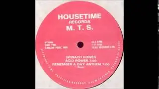 M. T. S. -  SPINACH POWER (ACID POWER)  1989