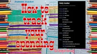 HOW TO TRACK YOUR EXPENSES | AUGUST EXPENSE TRACKER | SPENDING TRACKER | THE KURIPOT JOURNEY