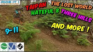 Nerang MTB Park Gold Coast - TRAIL GUIDE - Taipan, Three Hills, The Lost World AND MORE !