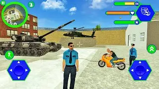 Miami Police Crime Vice Simulator - Tank and Helicopter - Android Gameplay