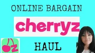 CHERRYZ Online Bargain Haul ! 25% OFF discount code