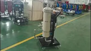 Small flow coalescing dehydration oil filter