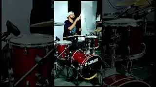 #drumcam #drummer #drumcover #drums #drumperformance #musicagospel #worshipdrummer
