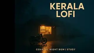 Kerala Lofi Intro 🌊 Coastal Night BGM for Study & Sleep | Malayalam Chill Vibe Instrumental Music
