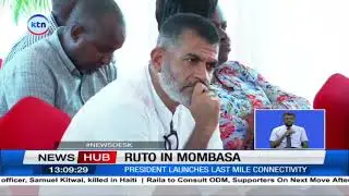 President Ruto in Mombasa launches last mile connectivity