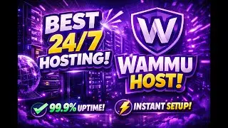 Best 24/7  Free Hosting 🔥 | Wammu Host Review | Fast, Secure & Affordable!