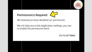 mAadhaar QR Code scan problem | How to solve permissions required in mAadhaar