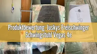Produktbewertung: Juskys Freischwinger Schwingstuhl Vegas 4er Set - 4 Esszimmerst&uuml;hle mit R&uuml;ckenlehn