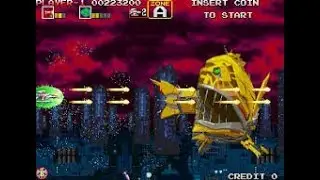 DARIUS GAIDEN - (ARCADE) -  PLAYTHROUGH