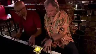 Freddie Rabuse and Carlton Holmes tickle the keys at Prime At Paradise Point Part 1