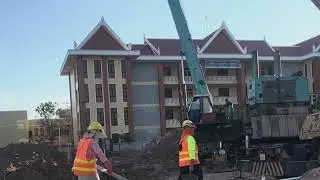Building & water treatment plant Construction work #construction #engineering #welding 