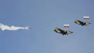 Russia Shocked! Ukrainian Patriot missile shoots down Two Russian Su-25 for the first time