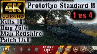 World of Tanks Prototipo Standard B Replay - 10 Kills 7.6K DMG(Patch 1.6.0)