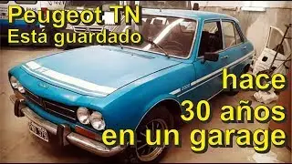 PEUGEOT TN GUARDADO HACE 30 AÑOS EN UN GARAGE una belleza clásica bien cuidada