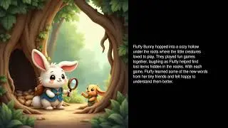 Fluffy Bunny's Incredible Adventure Through a Tiny Door!