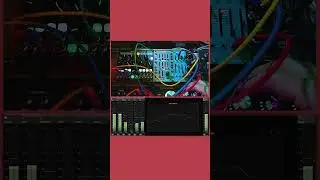 Beat from modular synth.
