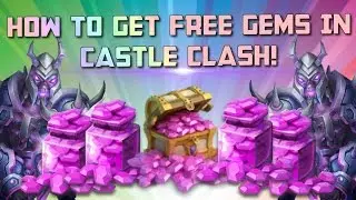 CASTLE CLASH HOW TO GET FREE GEMS!!!!!