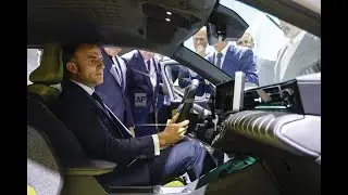 Paris Motor Show opens during a brewing EV trade war between the EU and China