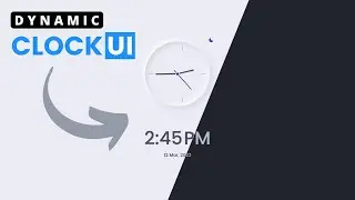 Dynamic Working Clock Design using HTML, CSS & JavaScript | DevCoder