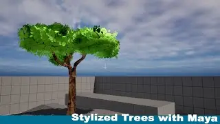 Stylized Trees with Maya