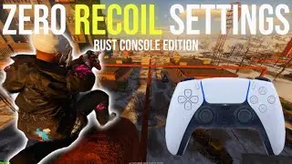 The Best ZERO RECOIL Settings For PERFECT AIM - Rust Console