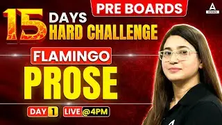 Class 12 English Flamingo Prose | 12th English Revision Classes for Board Exam 2025