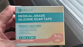 Convenient perforated strips make this silicone scar tape unique and easy to use! #ad