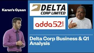 Delta Corp Q1 Result Analysis | Rakesh Jhunjhunwala's favourite share | Deltin Casino | Adda 52
