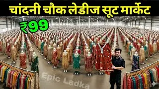 चाँदनी चौक Ladies Wholesale Market in Delhi Chandni Chowk, Fancy Party Wear Suit,kurti manufacturer 