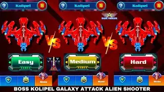 Kolipel Boss Fight All Difficulties &ndash; Galaxy Attack Alien Shooter