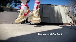 Nike Mars Yard 2.0 Tom Sachs shoe review and On Foot - My Favorite!!!